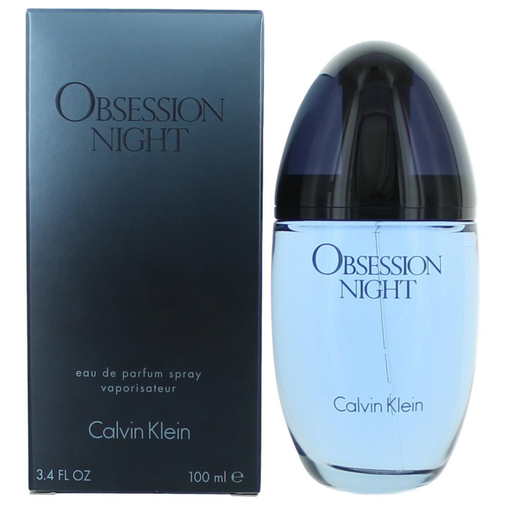 Bottle of Obsession Night by Calvin Klein, 3.4 oz Eau De Parfum Spray for Women